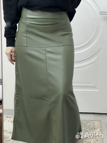 Кожаная юбка Zara