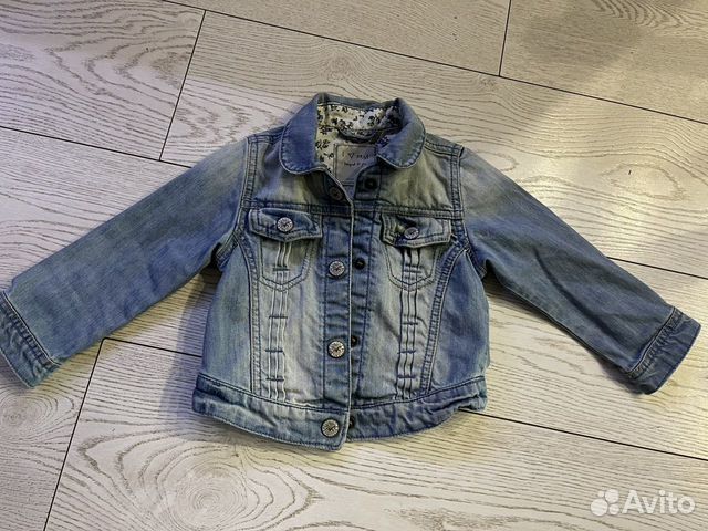 Джинсовка для девочки 92-98