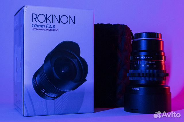 Объектив Rokinon 10mm f/2.8 ED AS NCS CS Fujifilm