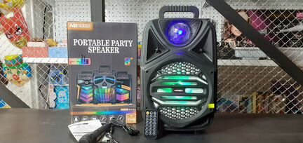 Портативная колонка Kimiso лазерная подсветка