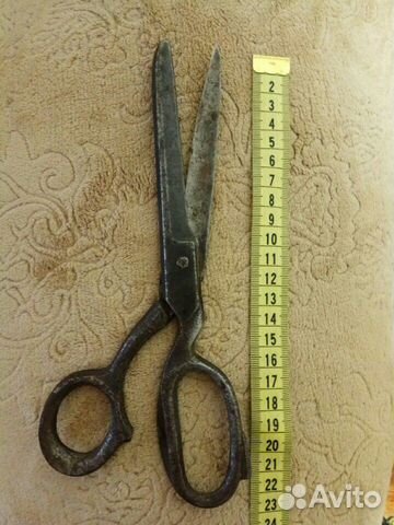 Ножницы большие старинные