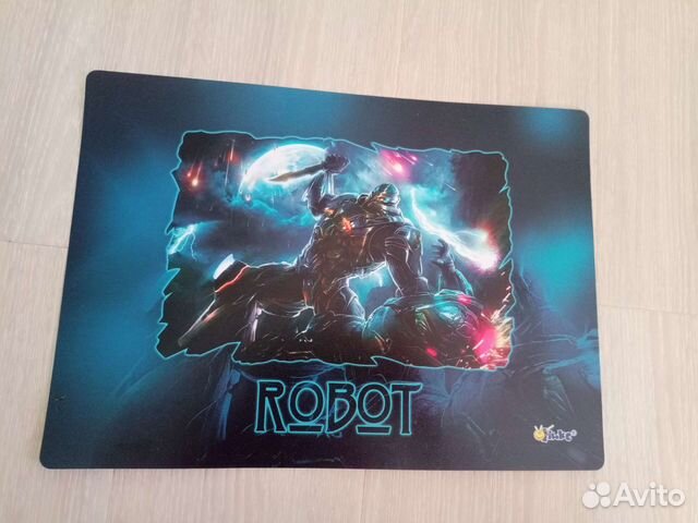 Коврик на стол для мышки - Битва роботов