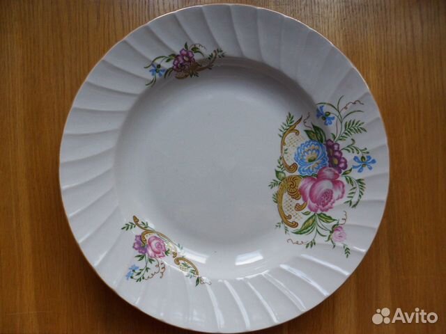 Фарфоровое Блюдо, Южноуральский фз, диаметр 30 см