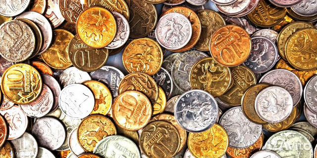 Монеты 1, 5, 10, 50 копеек М/сп мд