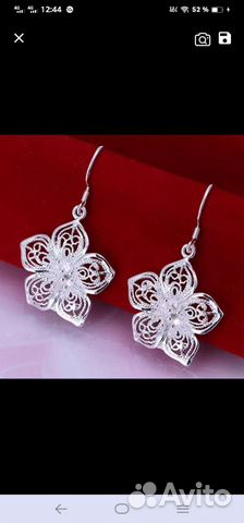 Красивые серьги