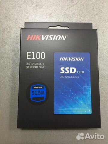 SSD 512Gb Hikvision E100. Гарантия 12 мес