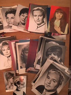 Фотографии артистов советского кино