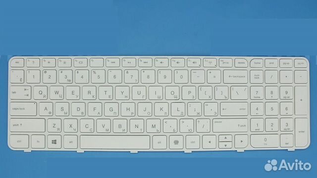Клавиатура для HP Pavilion G6-2000 белая