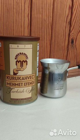 Подарочный набор кофе Mehmet Efendi +турка