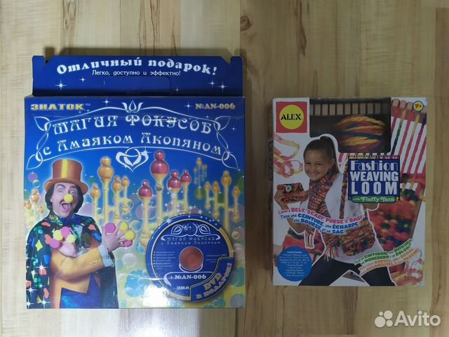 Ткацкий станок Alex, Фокусы - разные наборы