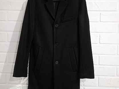 Пальто из смесовой шерсти мужское H&M 46 размер