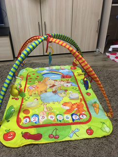 Музыкальный развивающий коврик