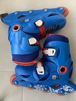 Детские ролики, шлем, набор защиты, сумка, чехлы
