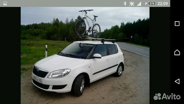 Багажник на крышу для Шкода Фабия