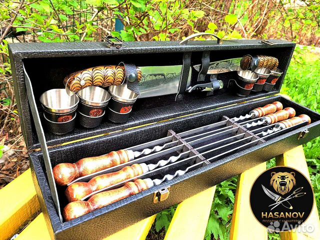 Шашлычный набор Барс Подарочный