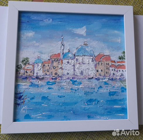 Картина маслом Венеция 