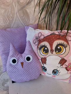 Мягкие подушки-игрушки-бортики