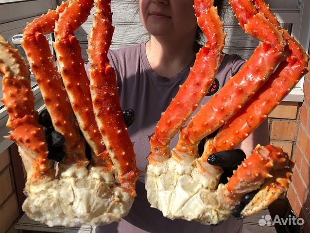 Краб камчатский. Доставка на дом