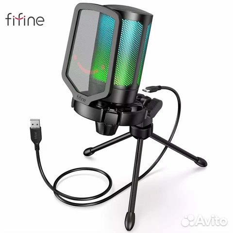 Новый микрофон профессиональный, игровой Fifine