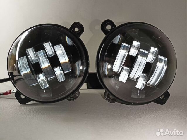 LED птф калина гранта ларгус семь линз два режима