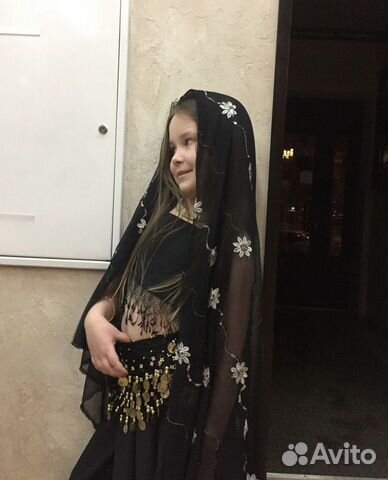 Костюм для восточных танцев детский