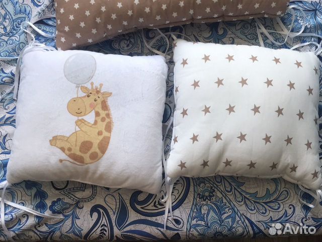 Бортики на детскую кроватку