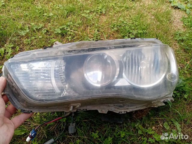 Фара mitsubishi outlander xl