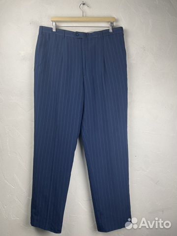 Брюки из шёлка и шерсти Brioni Размер 54R