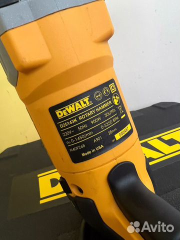 Перфоратор dewalt новый в кейсе gf85