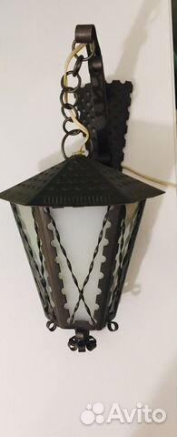 Светильник настенный «Фонарь», плафоны СССР