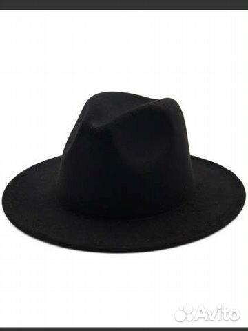 Шляпа черная