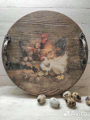 Ручная работа.Подносы 7 разных рисунков