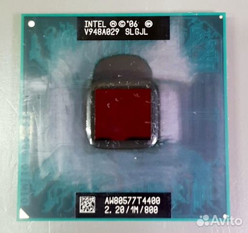 Процессор Intel Pentium T4400 (slgjl) б/у