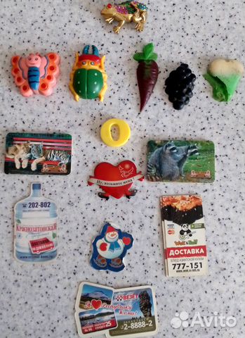 Магнитики на холодильник. Цена за все