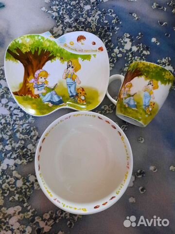 Детский набор посуды