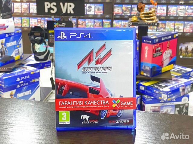 Игры для PS4: Assetto Corsa