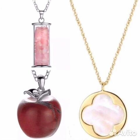 Кулоны на цепочке