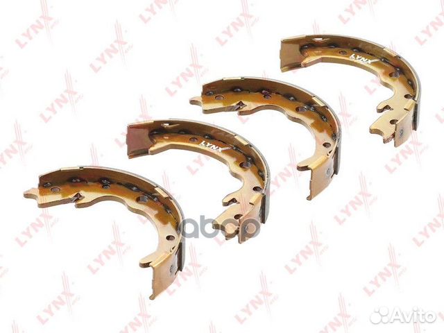 Колодки тормозные стояночного тормоза зад B