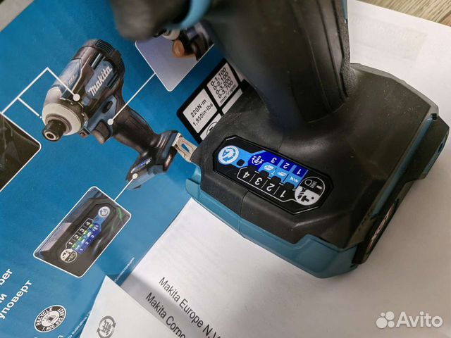 Шуруповерт ударный makita td001gz