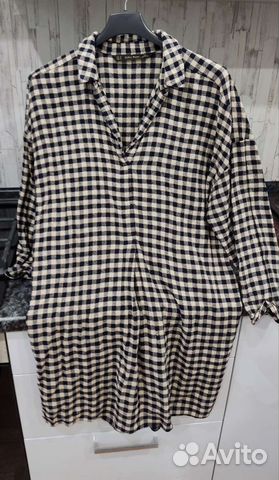 Платье рубашка Zara