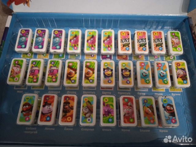 Смешарики домино