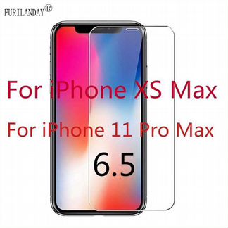 Защитное стекло 2.5D, для iPhone X/XS/Xs