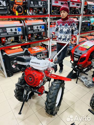 Мотоблок бензиновый Honda GX420 18Hp