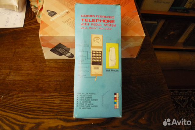 Телефон стационарный кнопочный