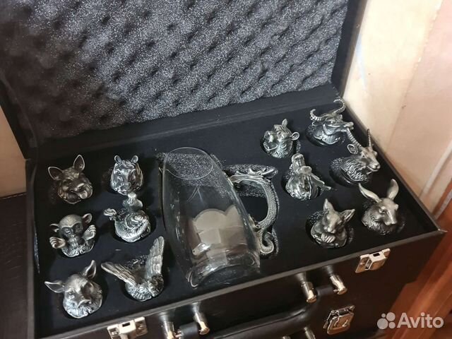 Подарочный набор. Рюмки - перевёртыши