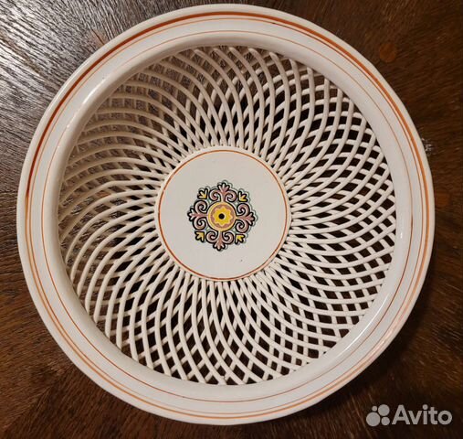 Сухарница фарфоровая СССР