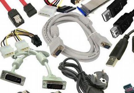 Кабели, сетевое, питания, переходники, SATA, USB