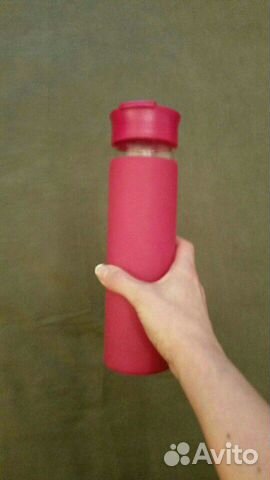 Бутылка для воды (стекло)