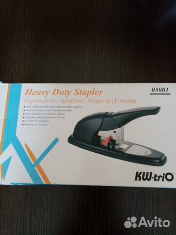 Степлер мощный канцелярски до 140 листов
