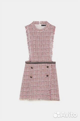 Комбинезон zara твидовый